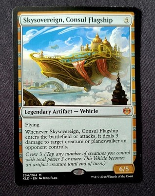 Skysovereign, Consul Flagship, Magic, MTG, Kaladesh Rare