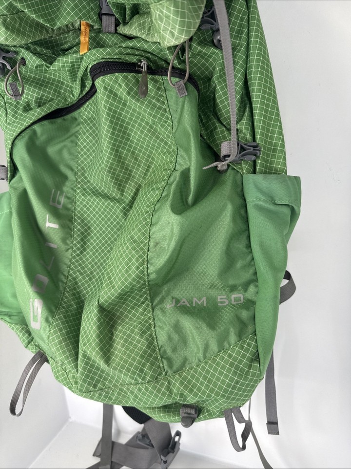 GoLite Backpack Jam 50 Ultralight Backpacking Small Green W/Pack Cover ...