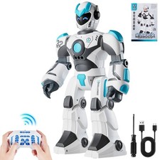 RC Robot Toys for Kids, 2.4GHz Gesture Sensing Programmable Remote Control Smart