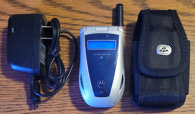 Motorola i series i95cl - Gray and Blue ( Nextel ) Very Rare Color