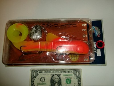 Heli Dawg Musky Innovations 12'' Magnum Bull Dawg Lure Sherbert - NIP
