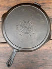 Griswold Cast Iron #13 Large Block Logo Skillet w/ Heat Ring