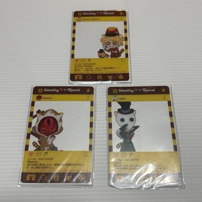 Identity V Rascal Card Ripper King of Yellow Postman 3 Piece Set