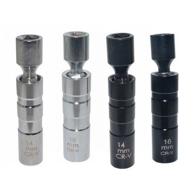 14mm 16mm Thin Wall Swivels Spark Plug Socket 12 Point Spark Plug