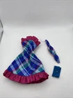 Vintage 1984 Barbie Twice As Nice Reversible Dress Fashion Doll Outfit #7953