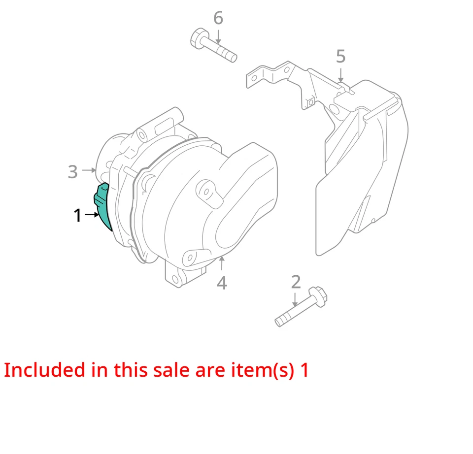 2006-2013 Mazda 6 Alternator Generator Charging Assembly Engine Oem BXFVQ - Image 2 of 3