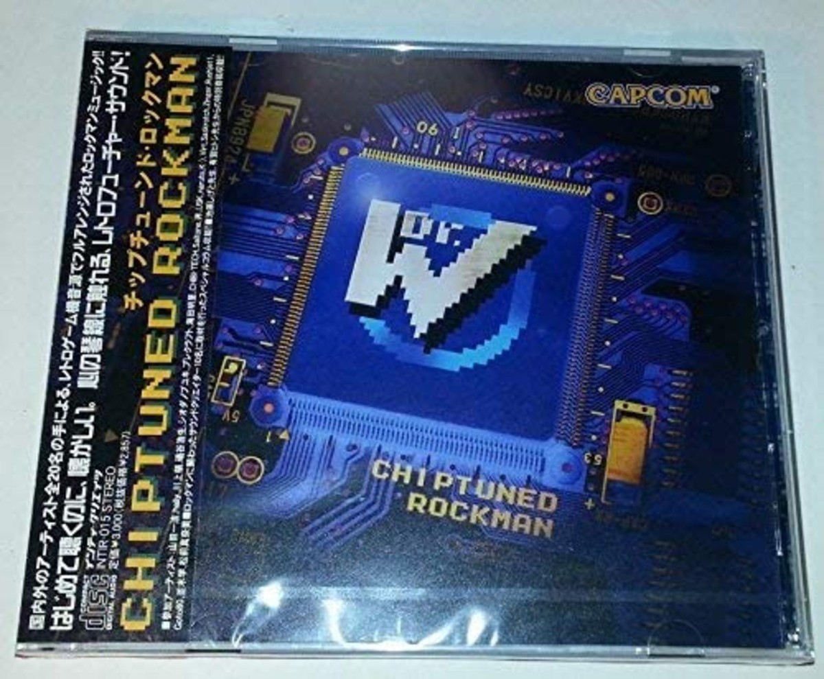 Man CD DVD アルバム 初回盤 Chiptuned Rockman Mega Man Capcom GAME MUSIC CD Free Ship w