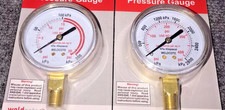 Welding Regulator 2-1/2" x 30 PSI 400 PSI Replacement Gauge Acetylene