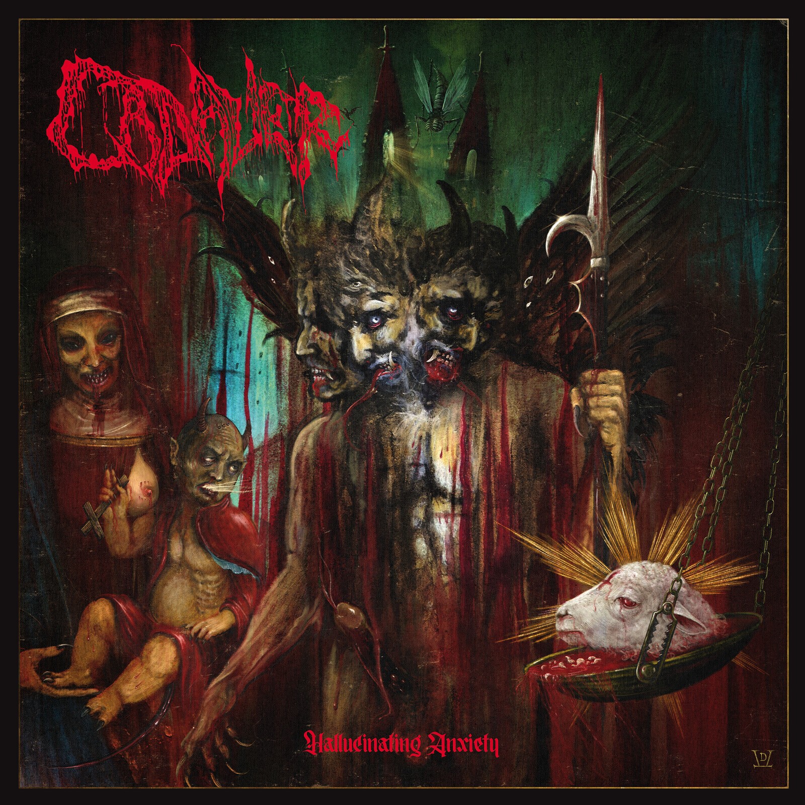 Cadaver Hallucinating Anxiety LP Vinyl POSH862 NEW