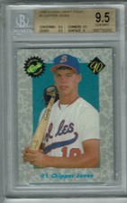 1990 Classic Draft Picks Chipper Jones RC BGS 9.5 GEM MINT