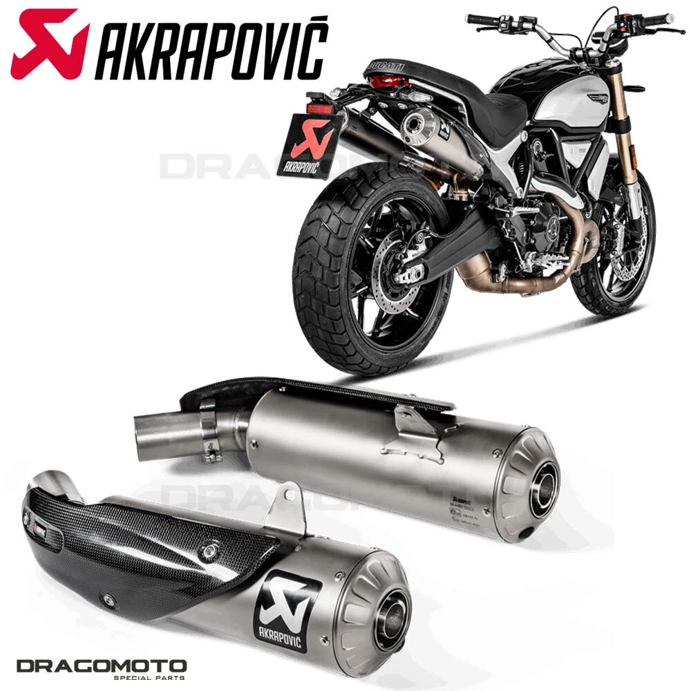 Akrapovic scrambler 1100 sales