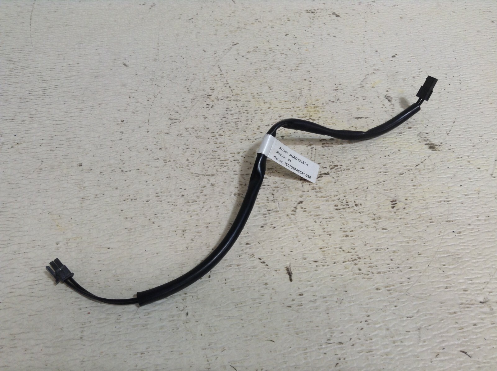 ABB 3HAC13151-1 Battery Cable Rev 01 3HAC 131511