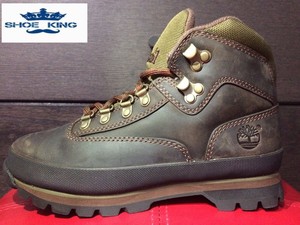 timberland women's euro hiker brown leather boots