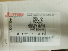 Jomar 058J/2 Lift-N-Lock Open And Close Lockable Device  
