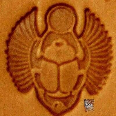 CRAFTOOL -  TANDY LEATHER FACTORY - 3D STAMP -  8683-00  SCARAB  