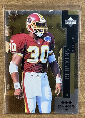 Brian Mitchell 1997 Black Diamond Triple Diamond Yellow #88 - Redskins