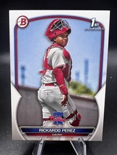 2023 Bowman Baseball Rickardo Perez #BP-27 1st Paper Prospect Phillies