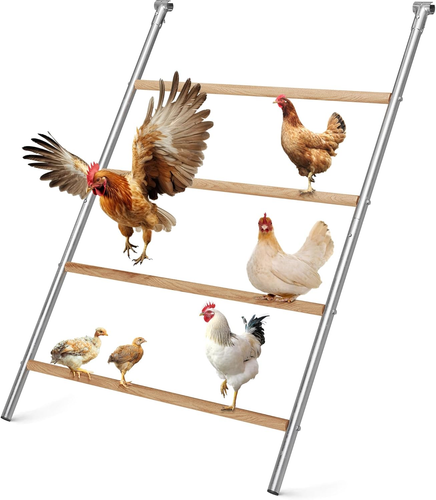 YITAHOME Chicken Perch Set, Roosting Bars for Coop, Backyard Poultry Toy