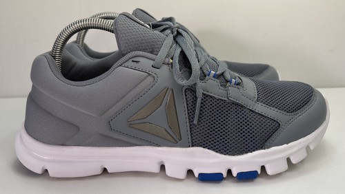 Reebok Yourflex Train 9.0 MT CN0741 Mens Size 8 Gray Running Shoes Sneakers  | eBay