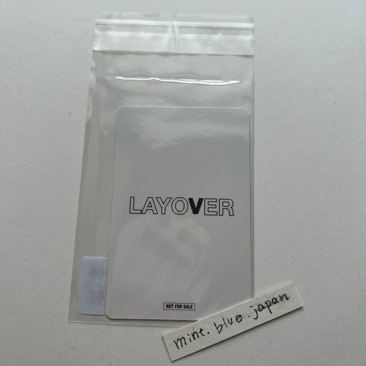 BTS V Layover Japan FC / Weverse Japan Limited Official POB Photo