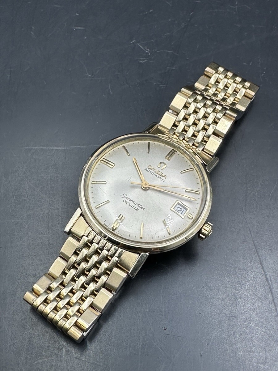 1968 Omega Seamaster Deville 14kt GF Ref KM6292 Dress Watch | eBay