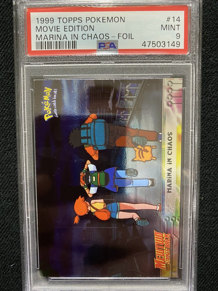 1999 Topps Pokemon Movie Edition Marina in Chaos Foil #14 PSA 9 | eBay