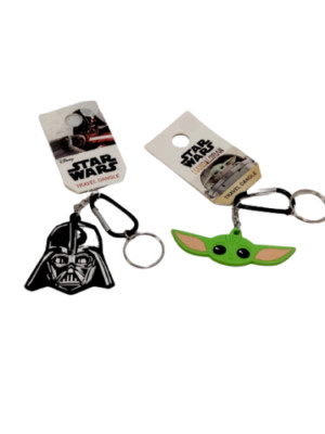 Star Wars Reise Baumeln Set 3D Baby Yoda Stormtrooper Neuheit Schlüsselanhänger Schlüsselanhängsel