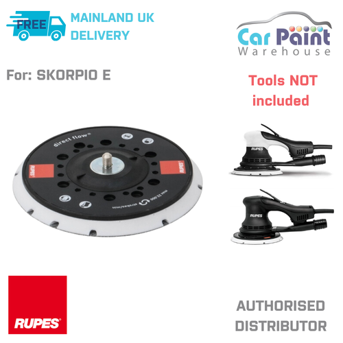 Rupes SKORPIO E Replacement Backing Plate / Pad For Electric Sander 981.600 H&L - Afbeelding 1 van 5