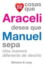 52 Cosas Que Araceli Desea Que Manuel Sepa: Una Manera Diferente de Decirlo-,