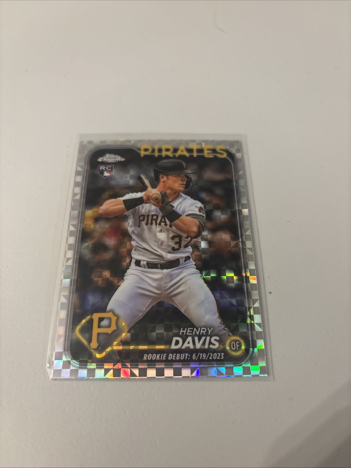 2024 Topps Chrome Update  - Rookie Debut X-Fractor #USC128 Henry Davis (RC)