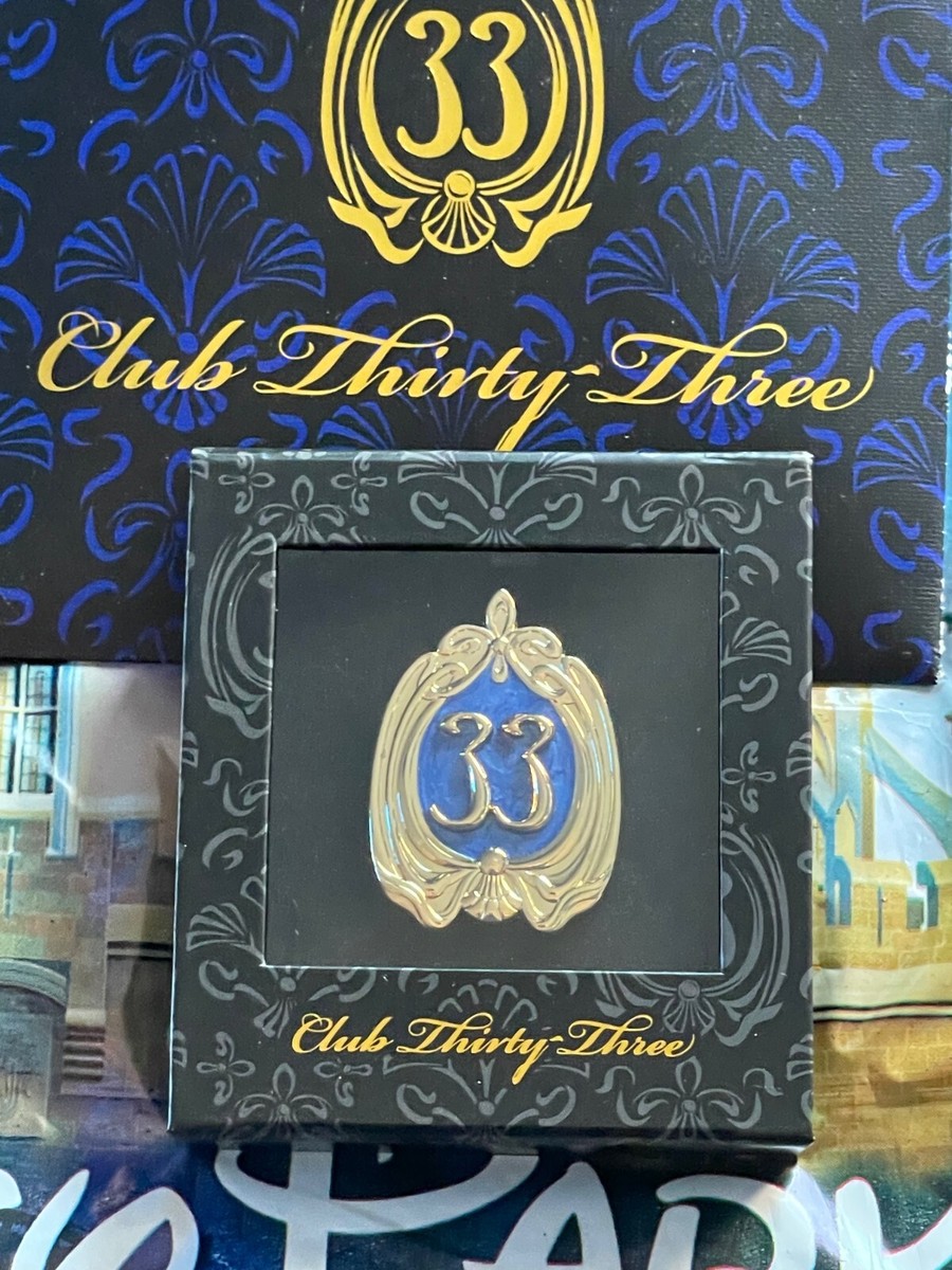 アナハイムディズニーClub33（1901）ピンバッジ Limited Edition CLUB 33 Logo PIN w/ BAG ! | eBay