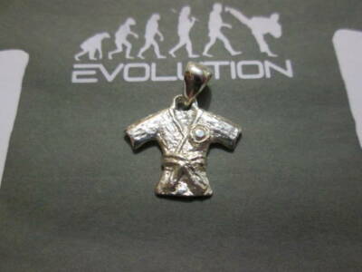 Pendentif En Or 18K Pour Kimono De Karaté/judo - Artisanat, Neuf Avec étiquettes