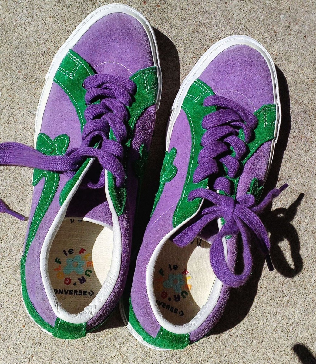 Purple Jual Converse X Golf Le Fleur Converse One Star × Golf Le