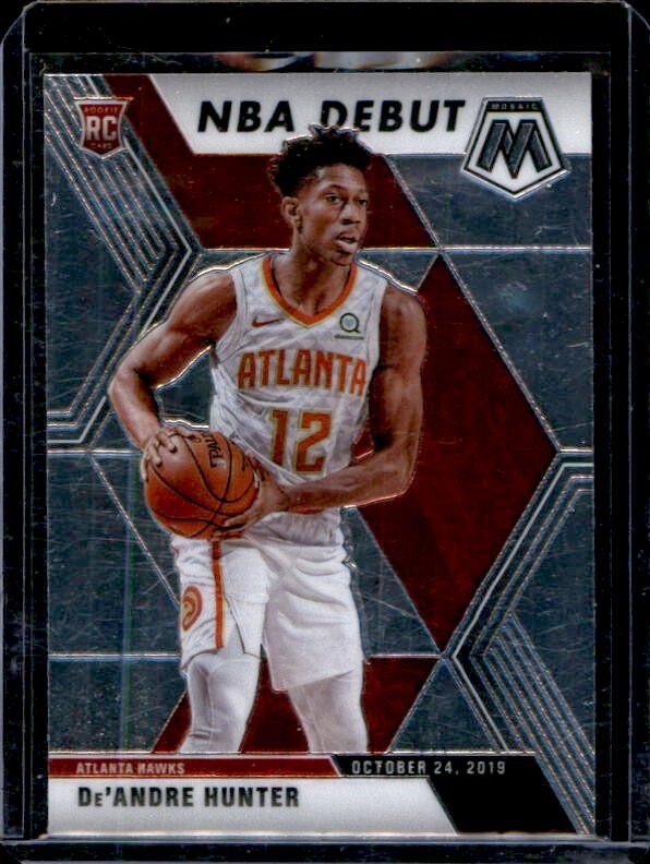 2019-20 Panini Mosaic - #266 De'Andre Hunter rc