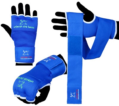 ISLERO Boxing Gel Inner Gloves hand Wraps Punch Bag MMA Grappling Martial Arts