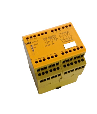 Pilz PNOZ 2-Sicherheitsrelais 775850 Not - Aus Relais 230 V AC