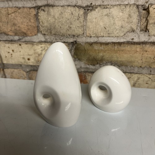 Paradox Sculpture Style Salt And Pepper Shakers Set Made By Regina Ind. Ltd VHTF