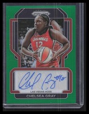 2022 Panini Prizm WNBA #SG-CGY Chelsea Gray Signatures Prizms Green