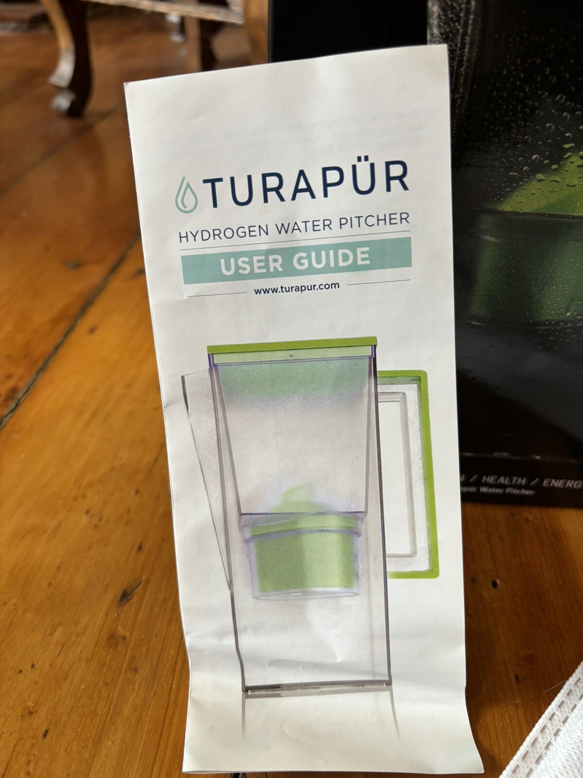 Turapur Hydrogen Water Filter Pitcher With 9 Filter Replacements eBay