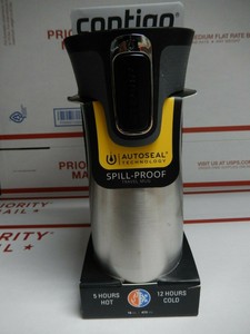 Contigo Travel Coffee Mug 16oz AUTOSEAL Stainless Steel Insulated Spill Proof | eBay