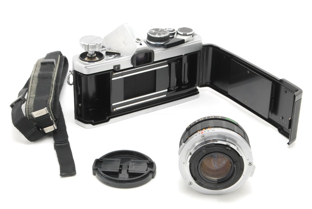 Read! [Near MINT w/Strap] Olympus OM-2 Film Camera Zuiko