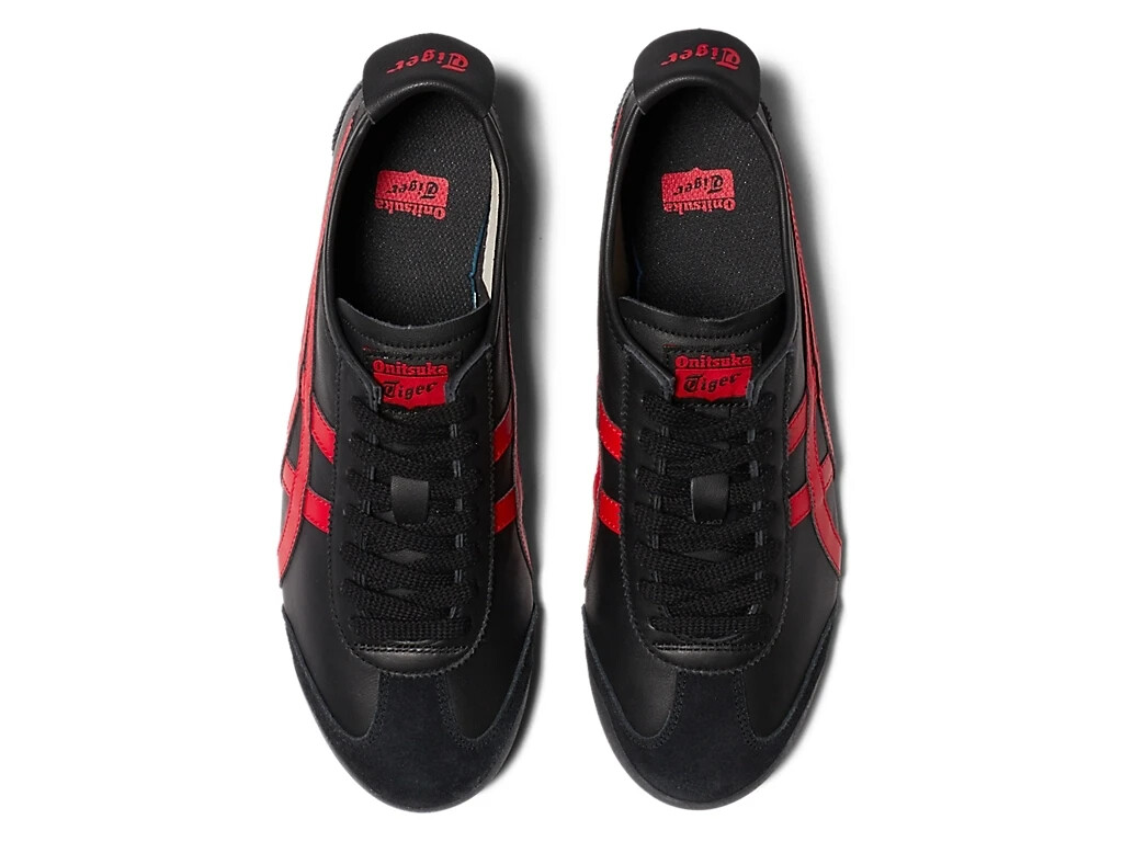 オニツカタイガー スニーカー Onitsuka Tiger MEXICO 66 メキシコ66 BLACK/CLASSIC RED ブラック クラシックレッド # 1183C102.004 シューズ Onitsuka Tiger MEXICO 66 1183C102 004 BLACK/CLASSIC RED Unisex