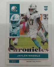 2021 Chronicles Jaylen Waddle Rookie Card R13623