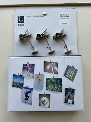 Magnetic Photo/Memo Holders - BRAND NEW Set of 9