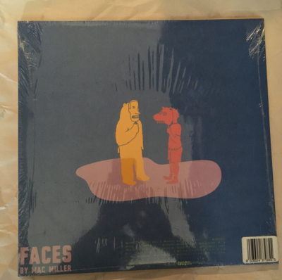 Warner Records Inc Faces by Mac Miller Multicolor Triple LP for