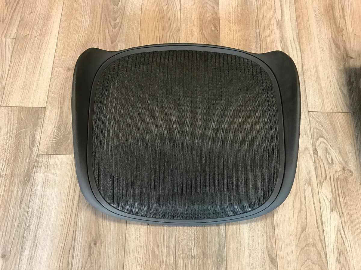 Herman Miller Aeron Chair Replacement Seat Pan 3D01 Graphite Small
