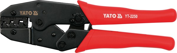 Yato YT-2250 Quetschverbinderzange Crimpzange Kabelschuh Steckverbinder 0,5-6Mm-image