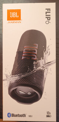 JBL | Flip 6 Bluetooth Lautsprecher | Schwarz | Neu & OVP
