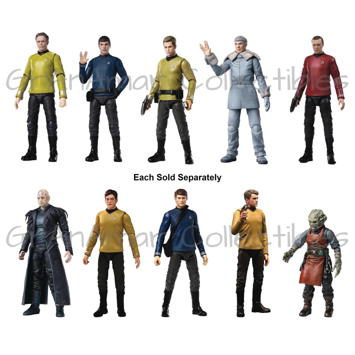 Hiya Star Trek (2009) Exquisite Mini CHOOSE 1:18 Scale