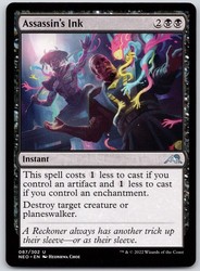 Assassin's Ink 87/302 Kamigawa: Neon Dynasty Uncommon